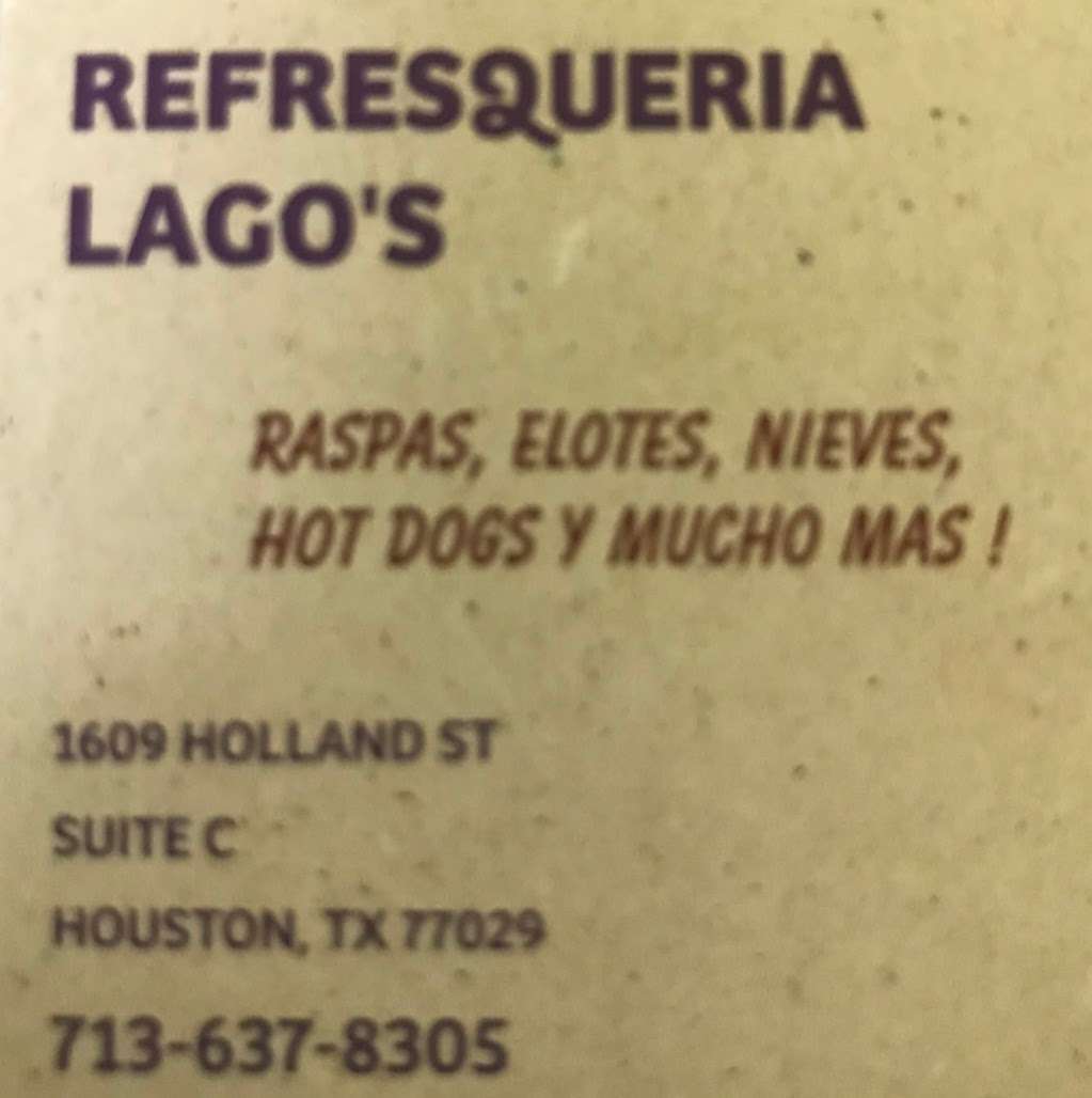 Refresqueria Lago’s | 1609 Holland Ave C, Houston, TX 77029 | Phone: (713) 637-8305