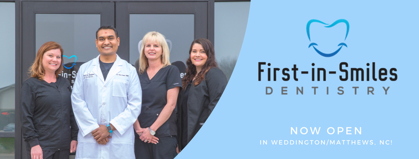 First in Smiles Dentistry | 2925 Matthews Weddington Rd #200, Matthews, NC 28104, USA | Phone: (704) 844-2943