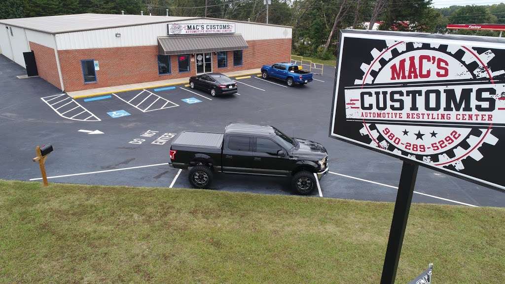 Macs Customs | 902 N New Hope Rd, Gastonia, NC 28054, USA | Phone: (980) 289-5292