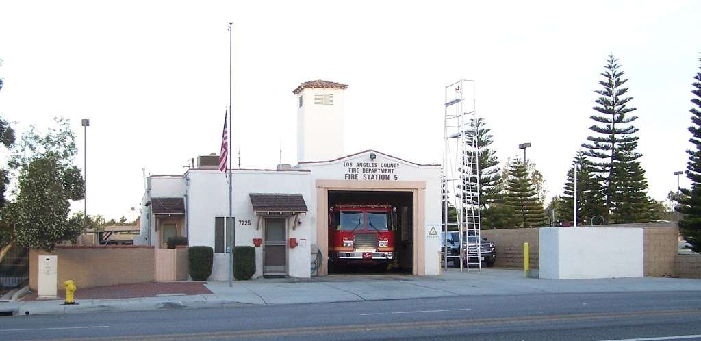Los Angeles County Fire Dept. Station 5 | 7225 Rosemead Blvd, San Gabriel, CA 91775 | Phone: (626) 287-9472