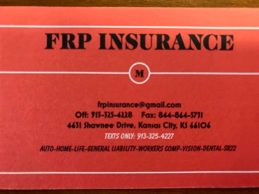FRP AGENCY LLC | 4631 Shawnee Dr, Kansas City, KS 66106, USA | Phone: (913) 325-4228