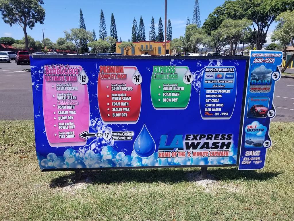 Liquid Aloha Express Wash | 95-614 Lanikuhana Ave, Mililani, HI 96789, USA | Phone: (808) 682-9274