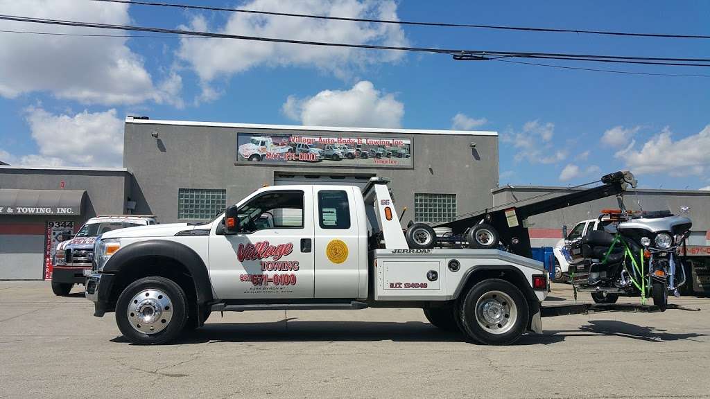 Village Auto Body and Towing Inc. | 9344 Byron St, Schiller Park, IL 60176, USA | Phone: (847) 671-0100