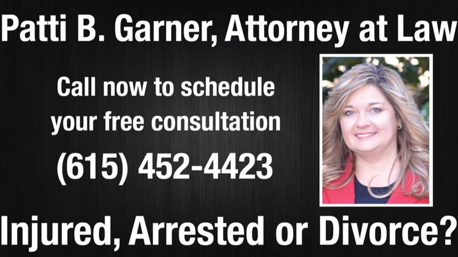 Patti B. Garner - Attorney at Law | 145 Maple Row Blvd, Hendersonville, TN 37075, USA | Phone: (615) 452-4423