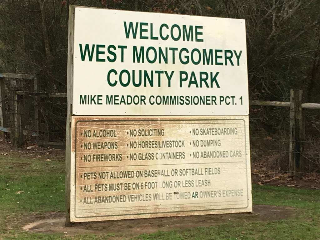 West Montgomery County Park | Montgomery, TX 77356, USA | Phone: (936) 756-0571