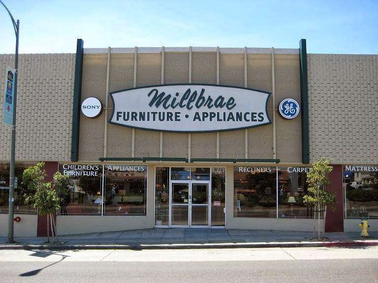 Millbrae Furniture and Appliance | 1781 El Camino Real, Millbrae, CA 94030, USA | Phone: (650) 589-6455