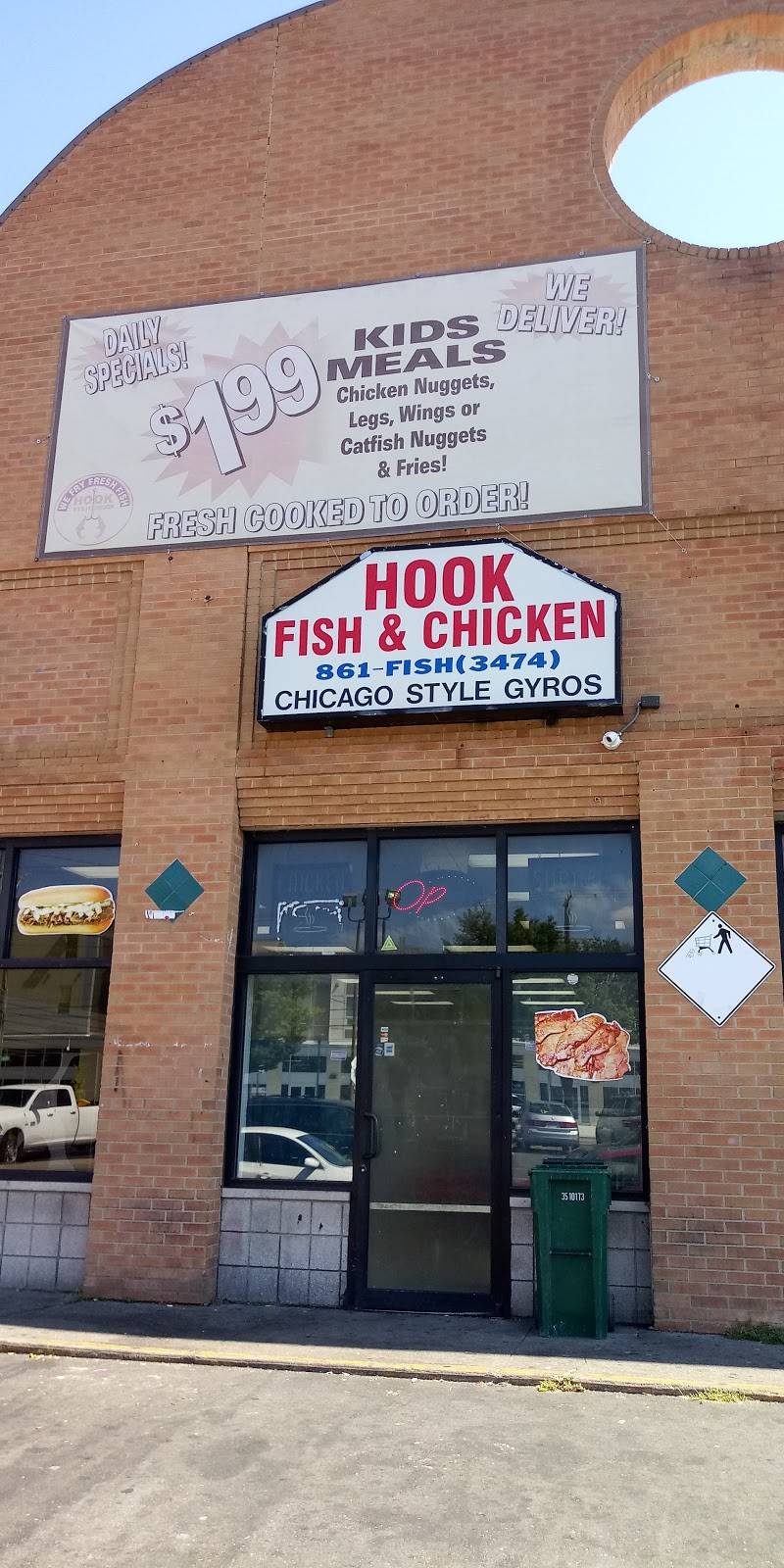 Hook Fish & Chicken | 3500 Reading Rd, Cincinnati, OH 45229, USA | Phone: (513) 861-3474