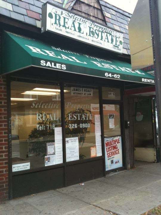 Selective Properties Real Estate | 64-62 Dry Harbor Rd, Middle Village, NY 11379, USA | Phone: (718) 326-0900