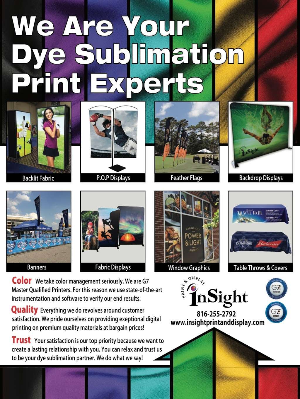 Insight Print & Display | 5450 Deramus Ave, Kansas City, MO 64120, USA | Phone: (816) 255-2792