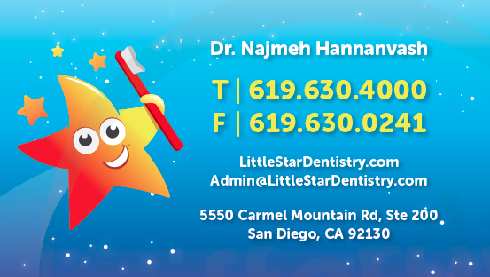 Little Star Pediatric Dentistry | 5550 Carmel Mountain Rd Suite 200, San Diego, CA 92130 | Phone: (619) 630-4000