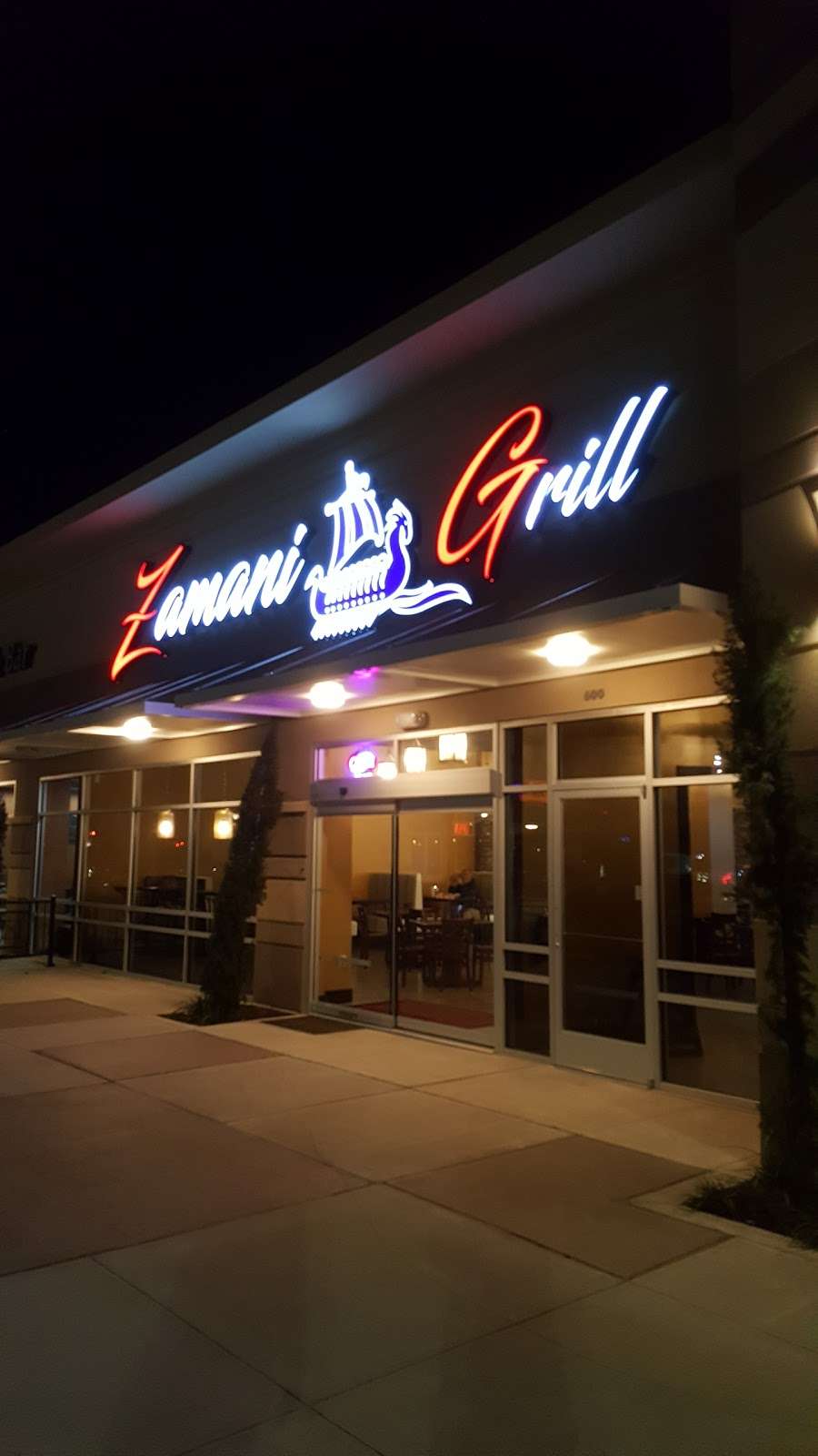 Zamani Grill | 2400 Farm to Market Rd 1488 #600, The Woodlands, TX 77384, USA | Phone: (936) 235-4140