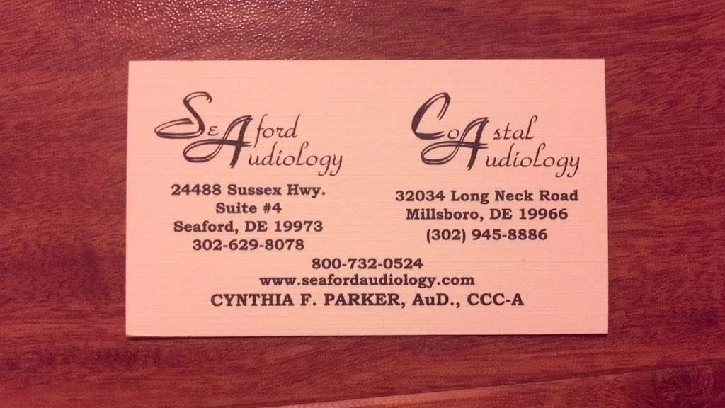 Seaford Audiology | 24488 Sussex Hwy # 4, Seaford, DE 19973, USA | Phone: (302) 629-8078