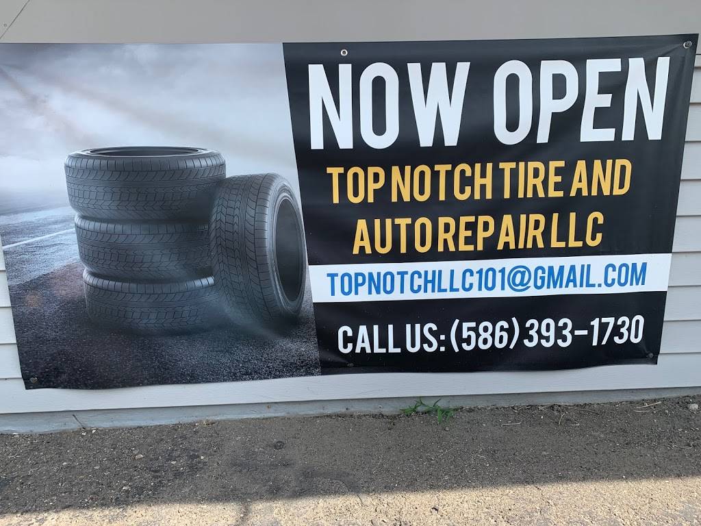 Top Notch Tire and Auto Repair LLC | 4603 E 9 Mile Rd, Warren, MI 48091, USA | Phone: (586) 393-1730