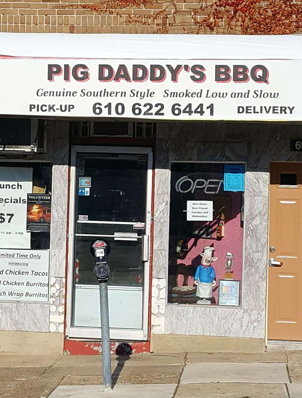 Pig Daddys BBQ | 2312 Garrett Rd, Drexel Hill, PA 19026, USA | Phone: (610) 622-6441