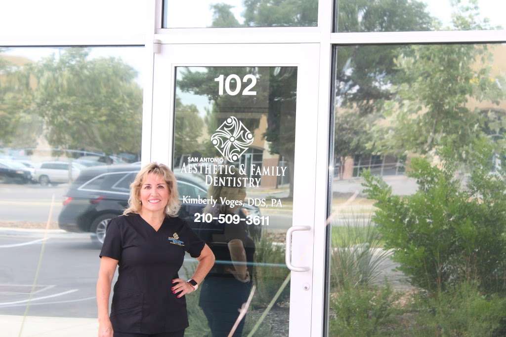 Dr. Kimberly Voges, DDS | 13535 Hausman Pass #102, San Antonio, TX 78249, USA | Phone: (210) 509-3611