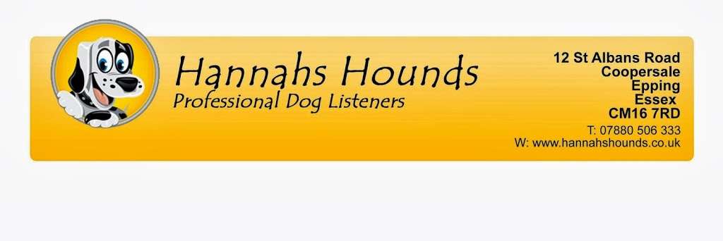 Hannahs Hounds | 12 St Albans Rd, Coopersale, Epping CM16 7RD, UK | Phone: 07880 506333