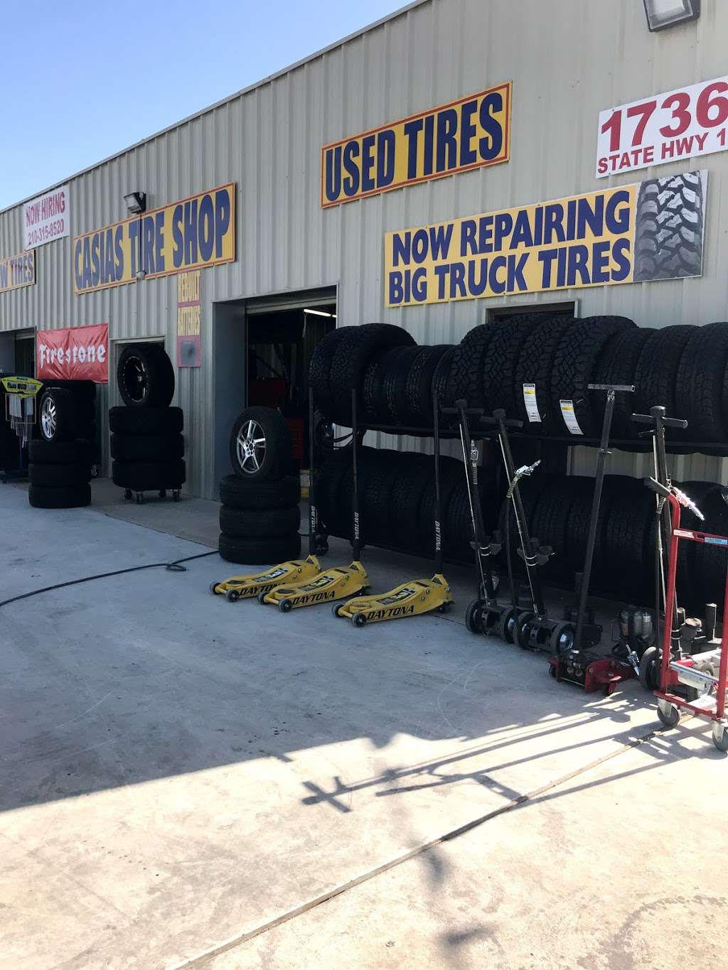 Casias Tire Shop | 17360 TX-16 S, San Antonio, TX 78264 | Phone: (210) 543-0909