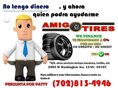 Amigo Tires | 2905 W Washington Ave, Las Vegas, NV 89107, USA | Phone: (702) 631-0055