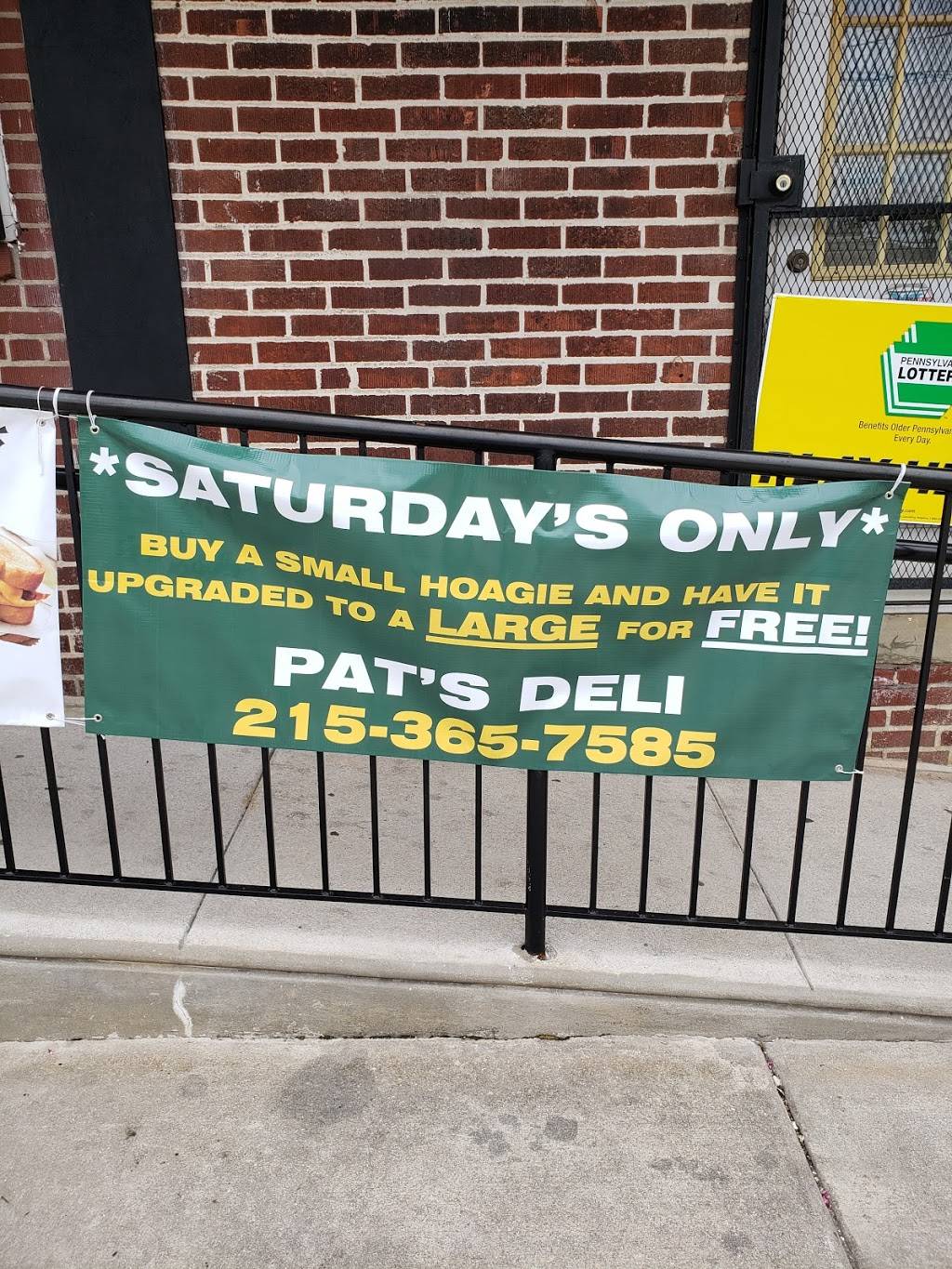 Pats Deli | 2600 Berbro St, Philadelphia, PA 19153, USA | Phone: (215) 365-7585