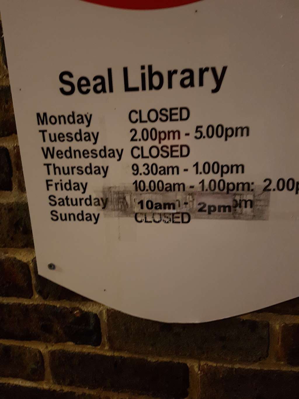 Seal Library | High St, Seal, Sevenoaks TN15 0AL, UK | Phone: 0300 041 3131