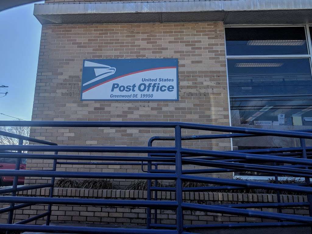 United States Postal Service | 2 E, Market St, Greenwood, DE 19950, USA | Phone: (800) 275-8777