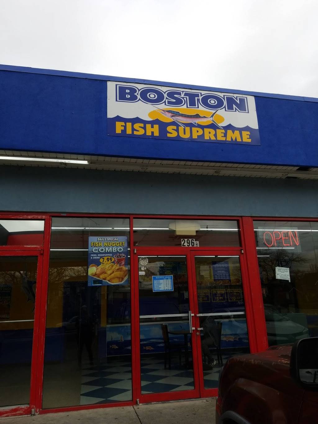 Boston fish supreme | 296 Northside Dr SW, Atlanta, GA 30315, USA | Phone: (404) 302-2002