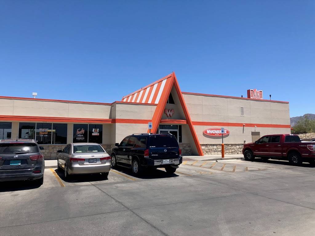 Whataburger | 7057 S Desert Blvd, Canutillo, TX 79835, USA | Phone: (915) 877-2445