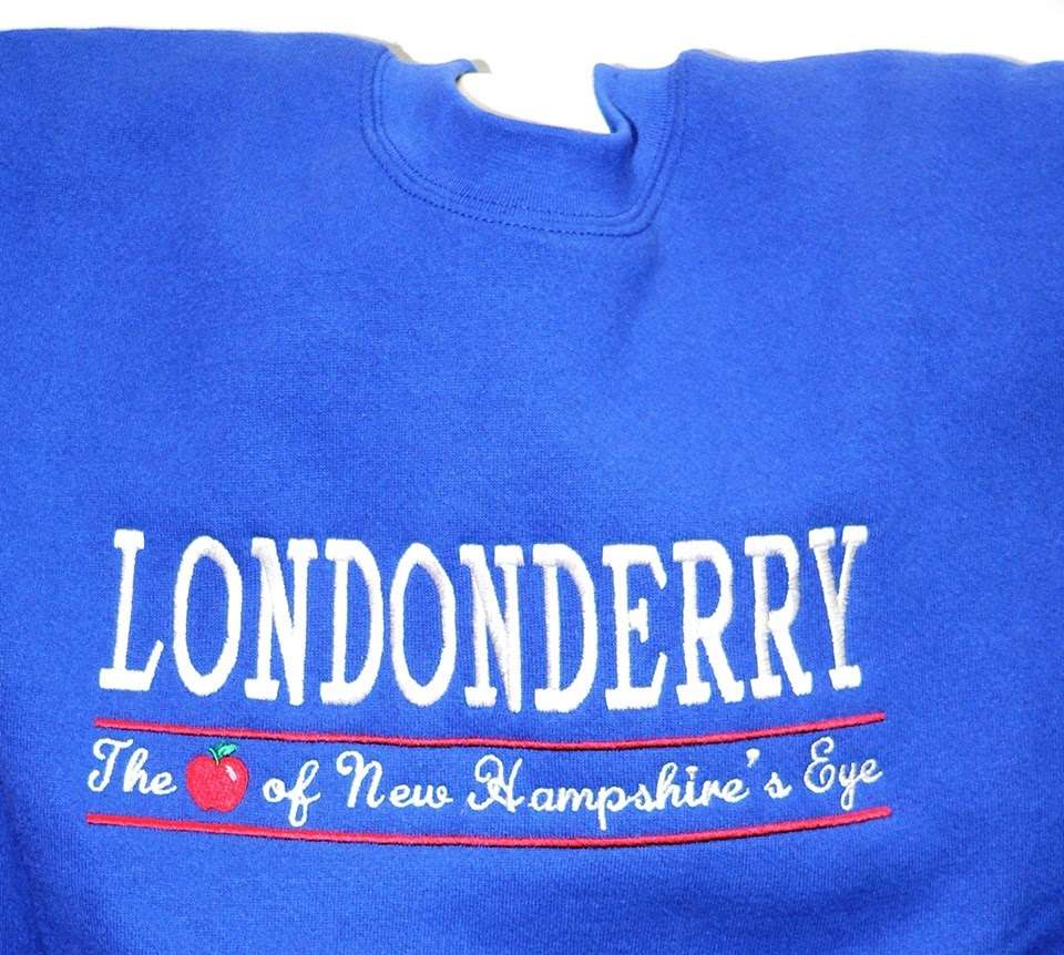 Embroidery Creations of Londonderry | 80 Nashua Rd, Londonderry, NH 03053, USA | Phone: (603) 421-9654