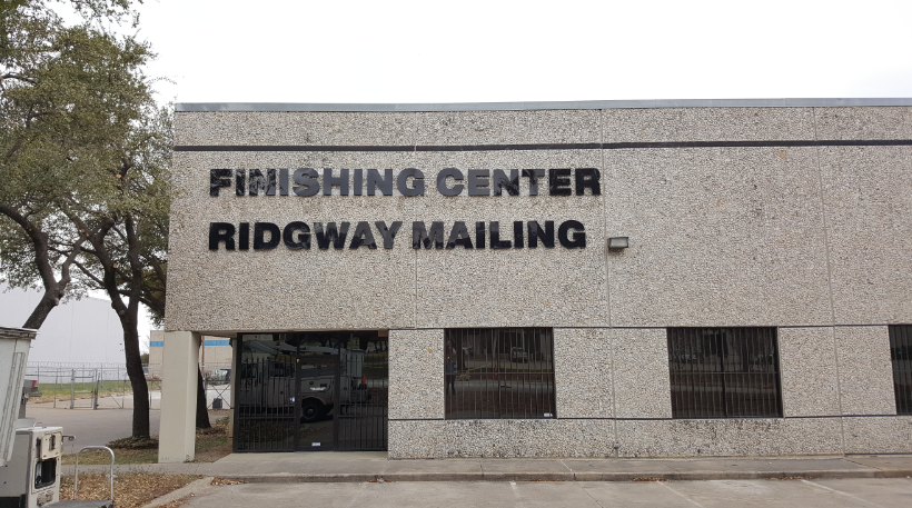 Ridgway Mailing Co | 2151 W Commerce St, Dallas, TX 75212, USA | Phone: (214) 565-0077