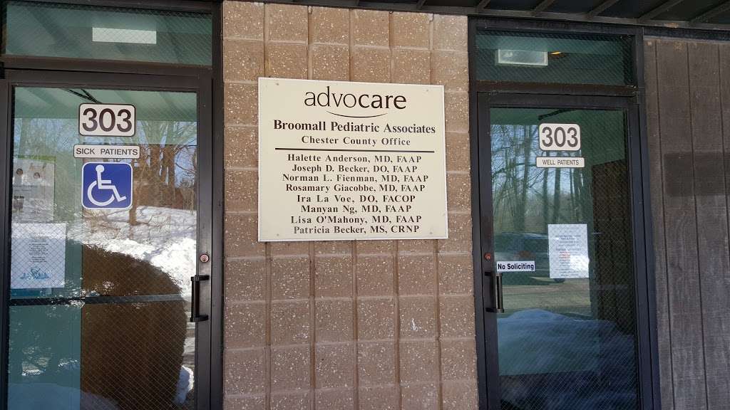 Advocare Broomall Pediatrics | 1991 Sproul Rd #40A, Broomall, PA 19008, USA | Phone: (610) 325-1400