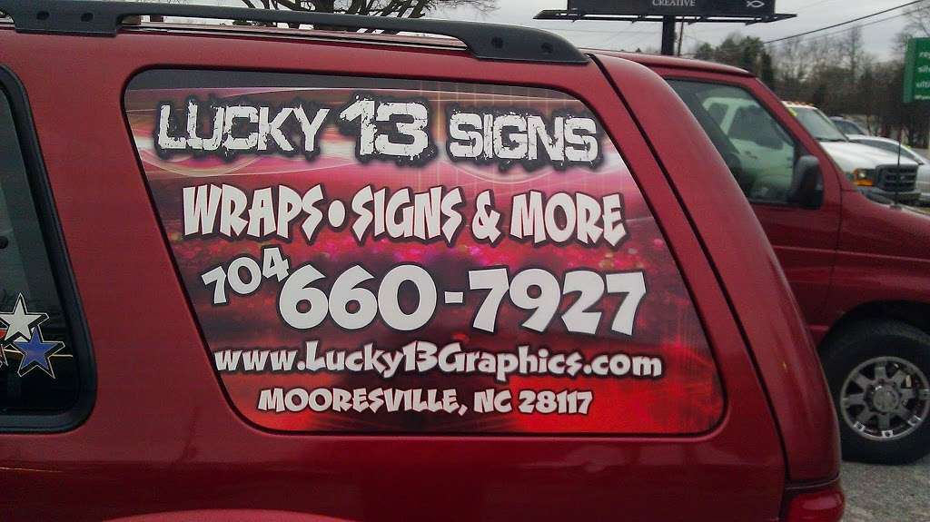 Lucky 13 Graphics | 2135 Charlotte Hwy, Mooresville, NC 28117, USA | Phone: (704) 660-7927