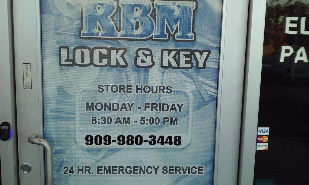 RBM Lock And Key Service | 2235 E 4th St Suite B, Ontario, CA 91764 | Phone: (909) 980-3448