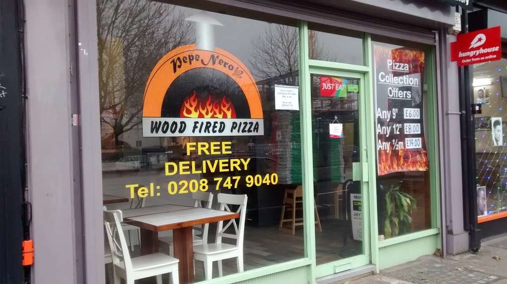 PepeNero Pizza | 565 Chiswick High Rd, Chiswick, London W4 3AY, UK | Phone: 020 8747 9040