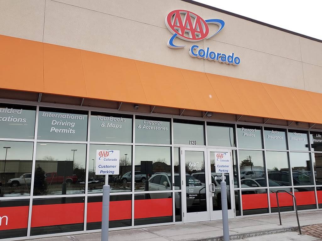 Aaa Colorado Parker Store 19240 Lincoln Ave Suite 120 Parker Co 80138 Usa