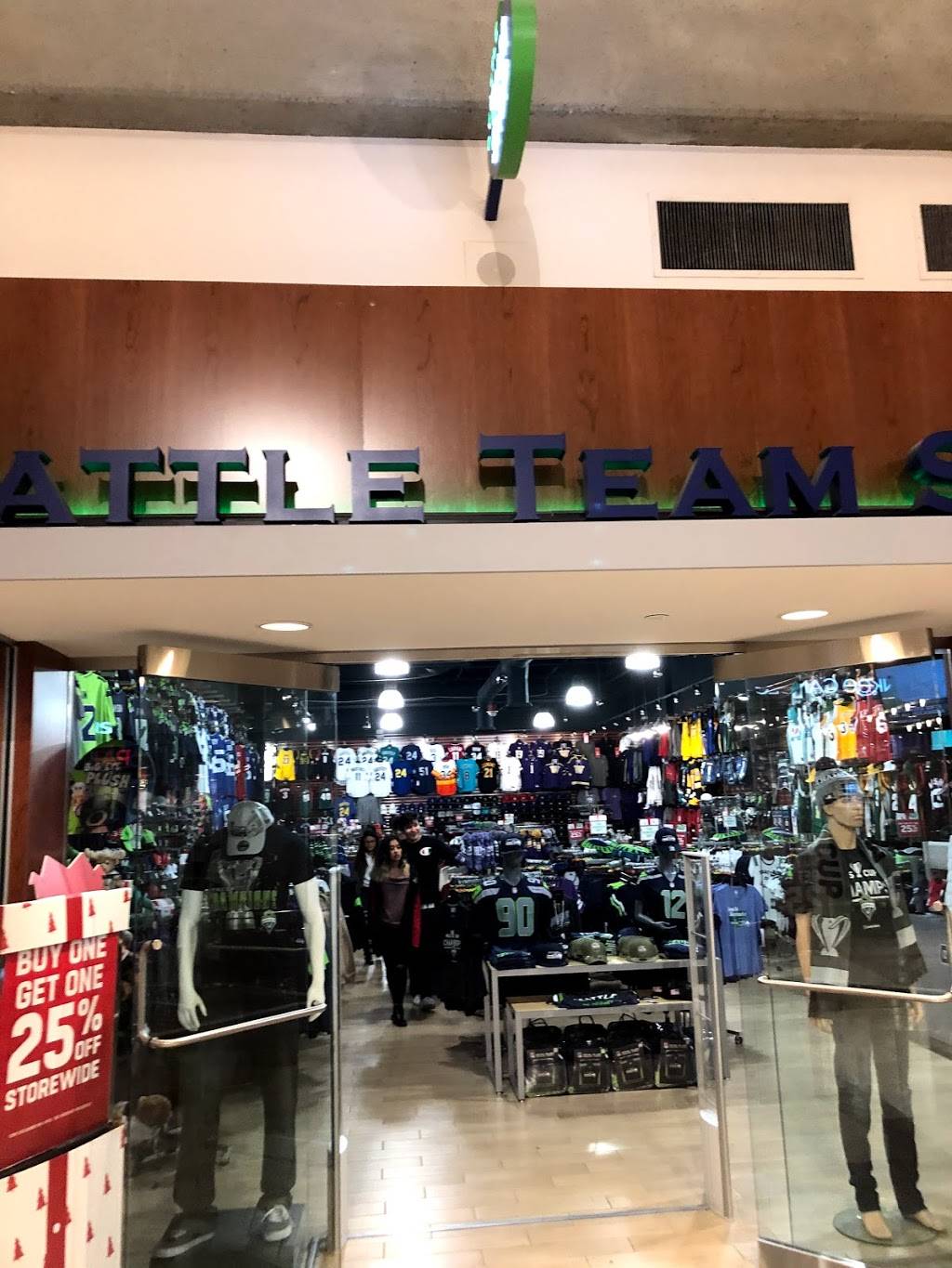 Seattle Team Shop | 260 Bellevue Way SE, Bellevue, WA 98004, USA | Phone: (425) 454-0434