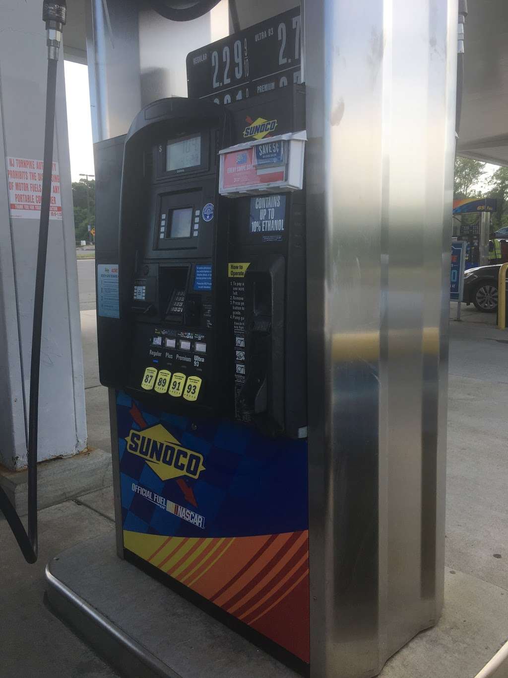 Sunoco | Garden State Pkwy, Wall Township, NJ 07719, USA | Phone: (732) 681-5424