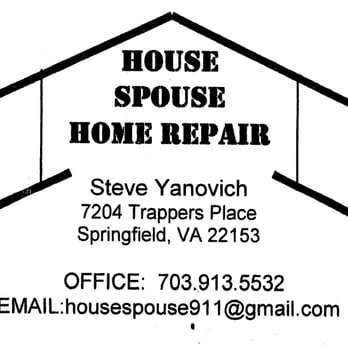 House Spouse Home Repair | 7204 Trappers Pl, Springfield, VA 22153 | Phone: (703) 913-5532