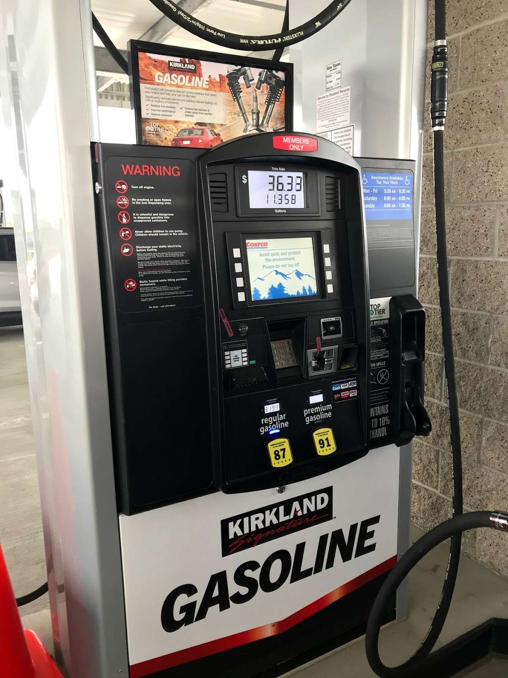 Costco Gasoline | 5030 Hamner Ave, Eastvale, CA 91752 | Phone: (951) 749-7190