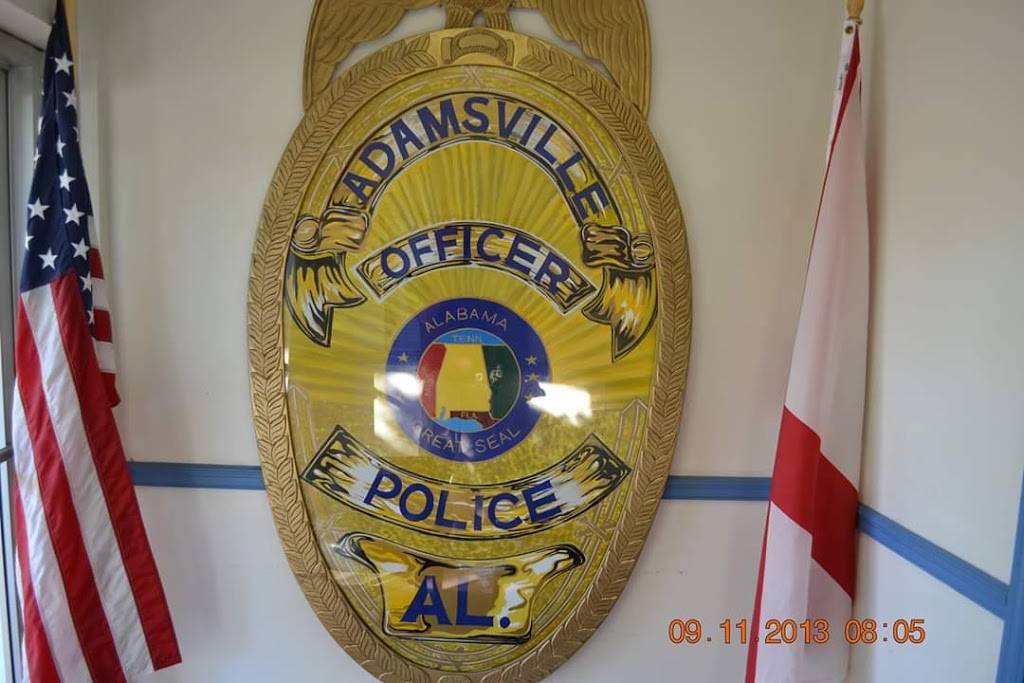 Adamsville Police Department | 4911 Main St, Adamsville, AL 35005, USA | Phone: (205) 674-5671