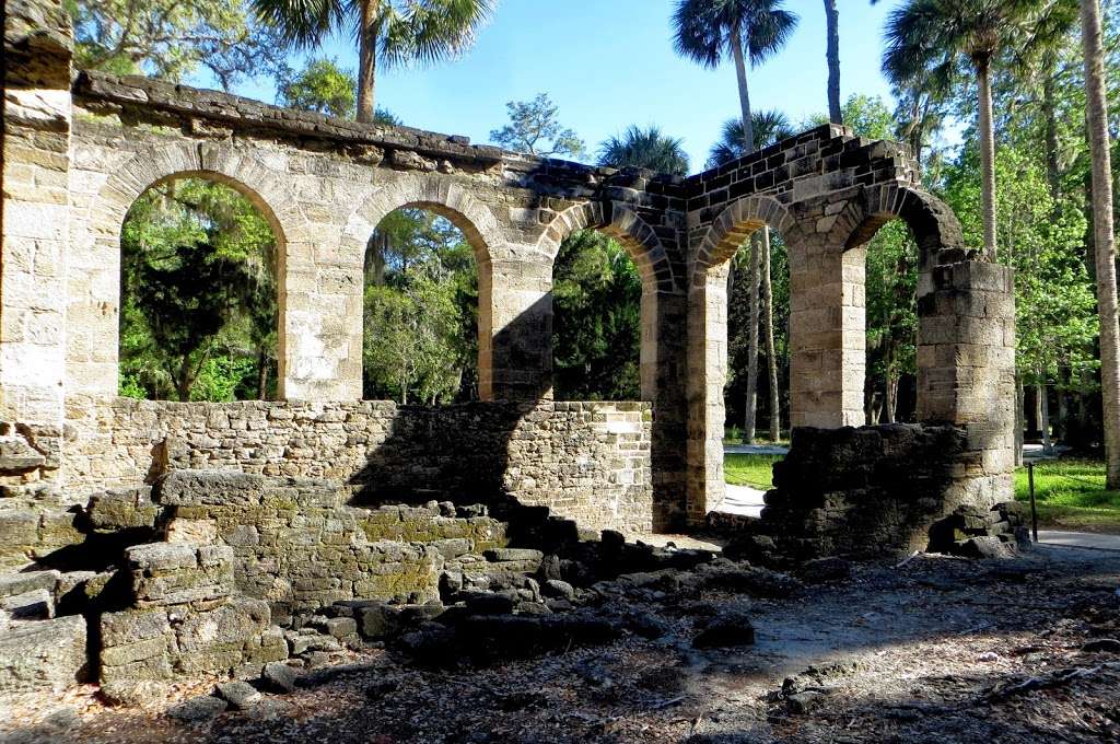 Sugar Mill Ruins Travel Park | 1050 Old Mission Rd, New Smyrna Beach, FL 32168, USA | Phone: (386) 427-2284