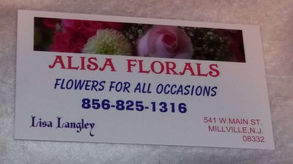 Alisa Florals | 541 W Main St, Millville, NJ 08332, USA | Phone: (856) 825-1316