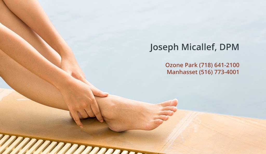 Joseph Micallef, DPM | 800 Community Dr # 204, Manhasset, NY 11030 | Phone: (516) 773-4001