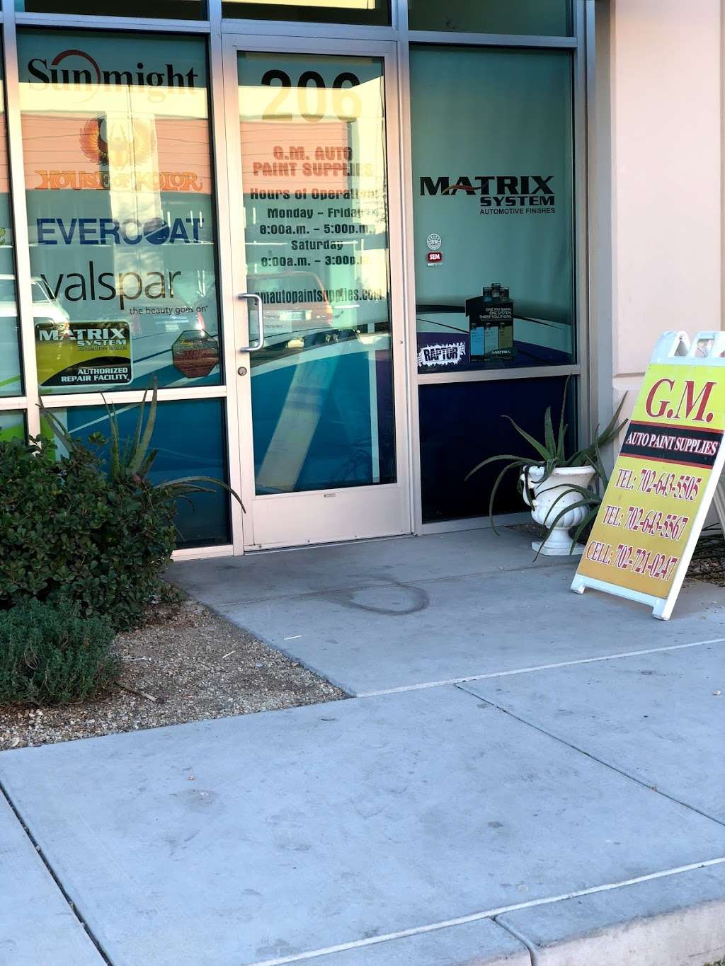 GM Auto Paint Supplies in 4345 Corporate Center Dr 206, North Las