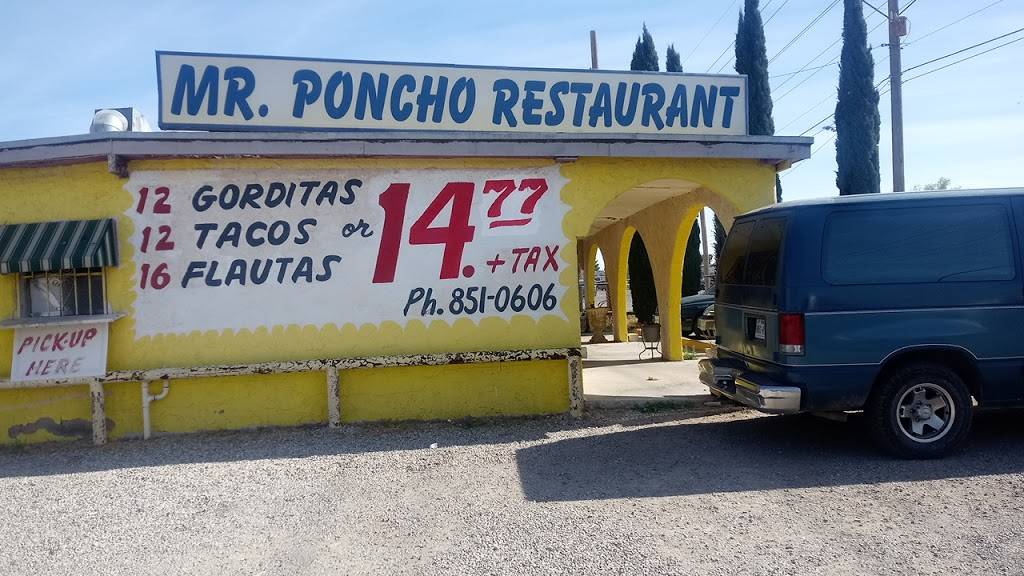 Mr Poncho | 12006 Socorro Rd, San Elizario, TX 79849, USA | Phone: (915) 851-0606