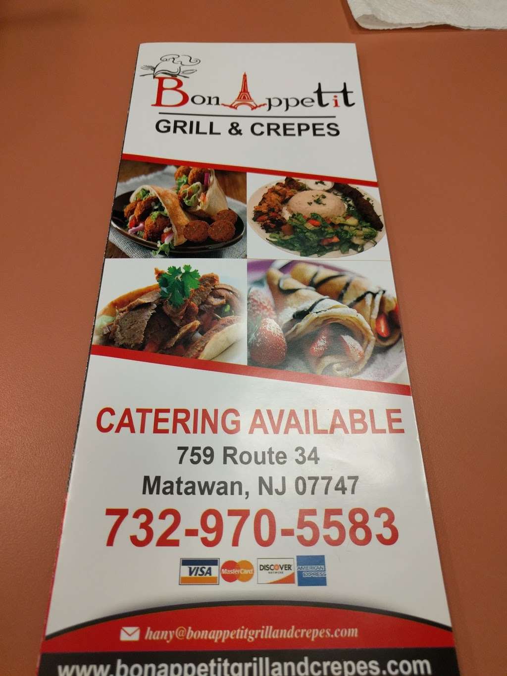 Bon Appetit Grill and Crepes | 759 NJ-34, Matawan, NJ 07747, USA | Phone: (732) 970-5583