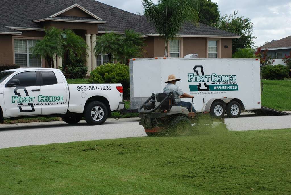 First Choice Lawn and Landscape LLC | 6277 Cross Creek Blvd, Lakeland, FL 33813, USA | Phone: (863) 581-1239