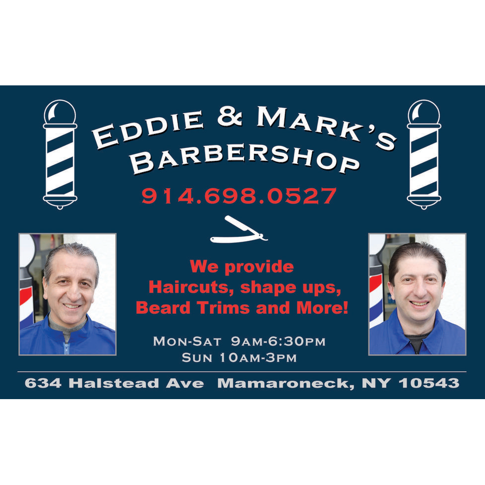 Eddie & Marks Barbershop | 634 Halstead Ave, Mamaroneck, NY 10543, USA | Phone: (914) 698-0527