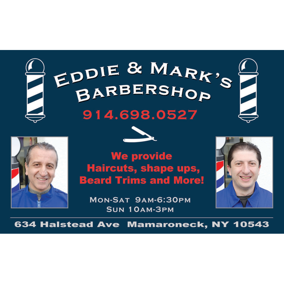 Eddie & Marks Barbershop | 634 Halstead Ave, Mamaroneck, NY 10543 | Phone: (914) 698-0527