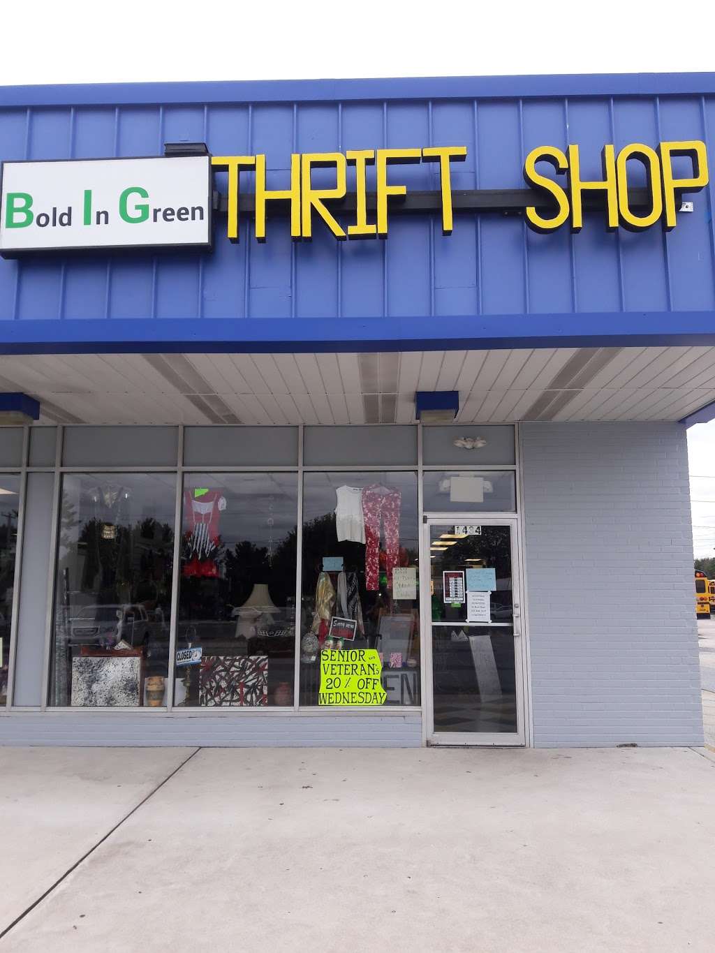 Bold In Green Thrift Shop | 1434 Chester Pike, Sharon Hill, PA 19079, USA | Phone: (484) 497-8204