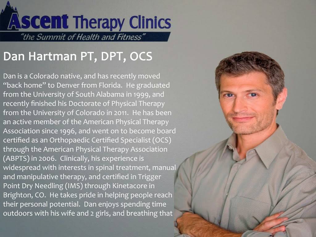 Ascent Therapy Clinic | 9116 W Bowles Ave #10, Littleton, CO 80123, USA | Phone: (303) 978-9200